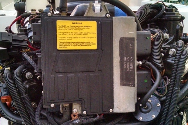 evinrude ficht EMM repair